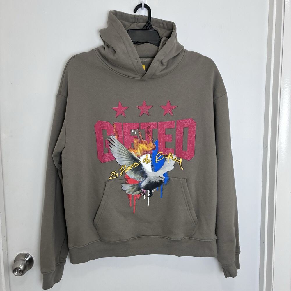 Special Dangerous GFTD LA Spiderweb Pullover Hoodie, Men's Large, Stars, Horror